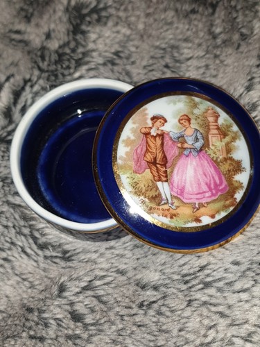 Vintage limoges france cobalt - vintage,