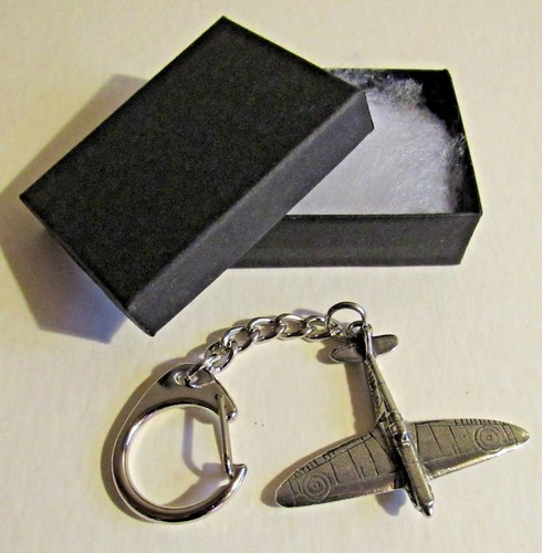 Keyring pewter spitfire - keyring,