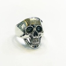 BRAND NEW SKULL RING STERLING SILVER 925 MENS GOTHIC BIKERS RING #017