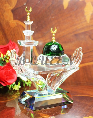 Crystal cut clear islamic - cut, hand