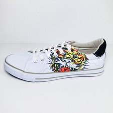 Ed Hardy Men’s Sneaker White