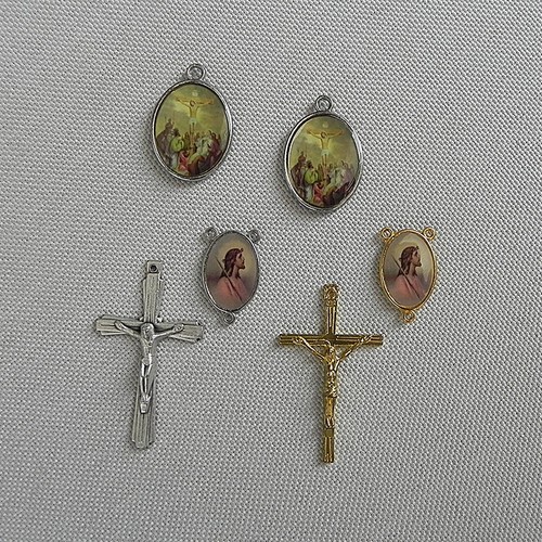Catholic medals crucifix - catholic,