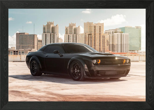 Dodge challenger srt framed - srt,