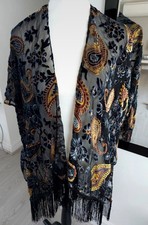  Velvet Devore Kimono  Jacket