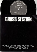 CROSS SECTION *WAKE UP IN THE MORNING/ PSYCHIC HITMEN* 1982 UK REGGAE  NM/NM