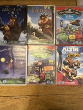 6 Kids DVDs
