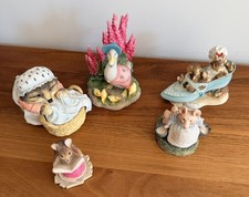 5 Beatrix Potter Figurines