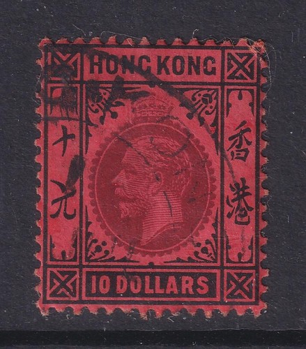 Hong kong 1912 - hong, $10