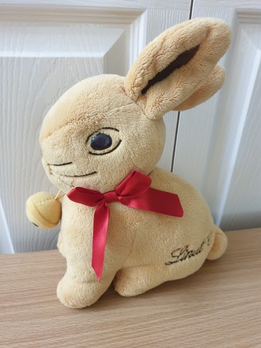 Lindt bunny plush - lindt, soft
