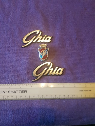 Ford ghia classic car badges - ghia,