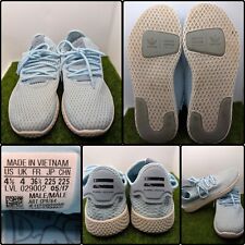 Adidas Pharrell Williams x Tennis Hu Ice Blue Size UK 4 US 4.5 Blue Mesh CP9802