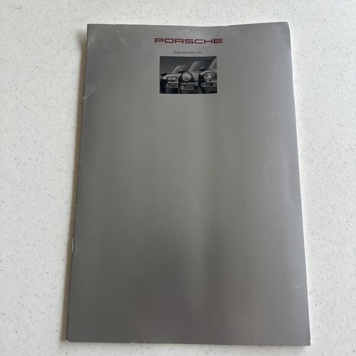 Sales brochure porsche 911 - porsche,
