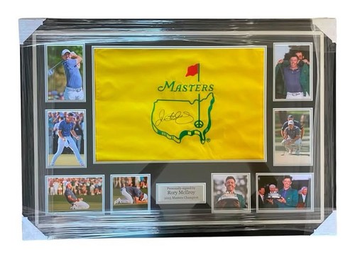 Rory mcilroy signed masters - signed,