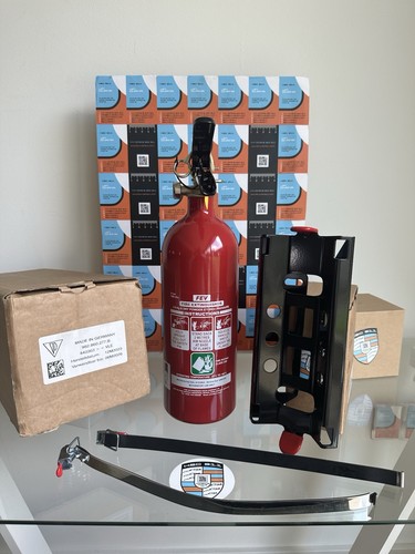 Fev porsche fire extinguisher - fire,