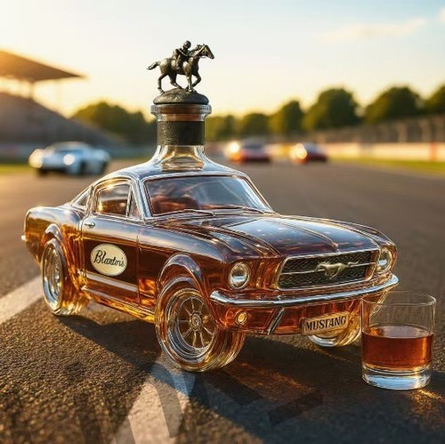 Whiskey liquor bottle car - bottle,