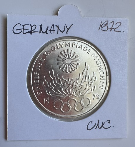 1972 silver germany coin - silver,