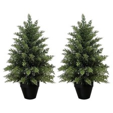 Artificial cypress topiary - cypress,