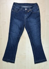 Very women’s High waisted Skinny Denim Flare Jeans Dark Blue W28, L26