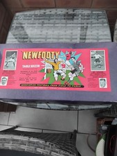 Vintage 1950s Newfooty Table Soccer Game Complete In Box with Instructions VGC