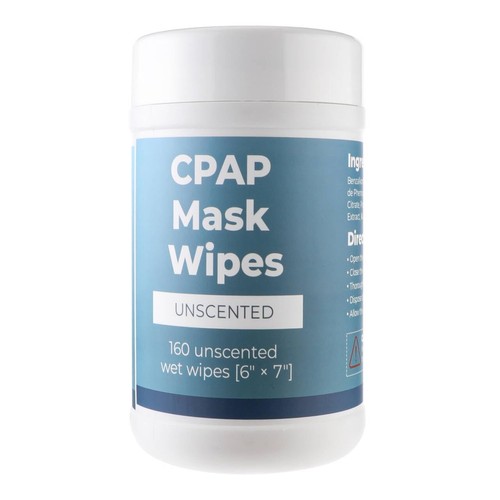 Cpap mask wipes unscented - mask,