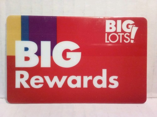 Big lots rewards - card,
