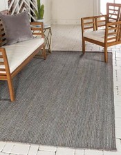 Rug Jute Grey Large Scandi