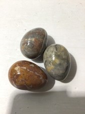 Decorative Egg Ornaments x3-Good Condition (B6)