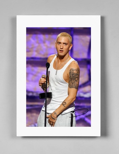 Eminem signed autograph photo - eminem,