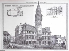 1875 : THE TOWN HALL, CHORLEY