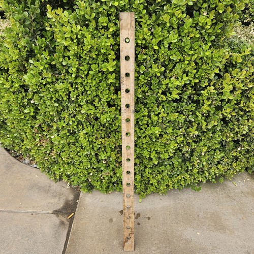 Vtg wooden mechanics yardstick - mechanics,