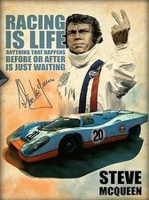 Steve mcqueen mans 30x20 - mans,