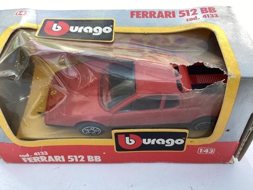Vintage burago ferrari - vintage, 512bb