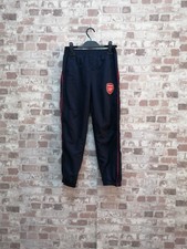 Arsenal Boys Tracksuit Bottoms Navy Blue Size UK 10-11 Old