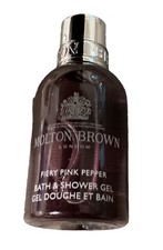 Mini Travel Size Molton Brown Fiery Pink Pepper Bath & Shower Gel 50ml