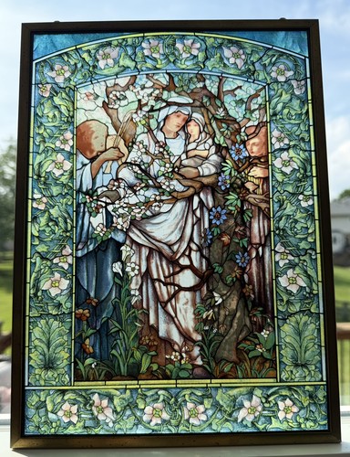 Faux stain glass - glass, reproduction