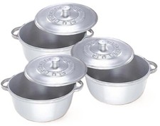 Caribbean Dutch Pot Casserole Oven Jamaican Dutchie Cast Aluminmum Upto  50cm