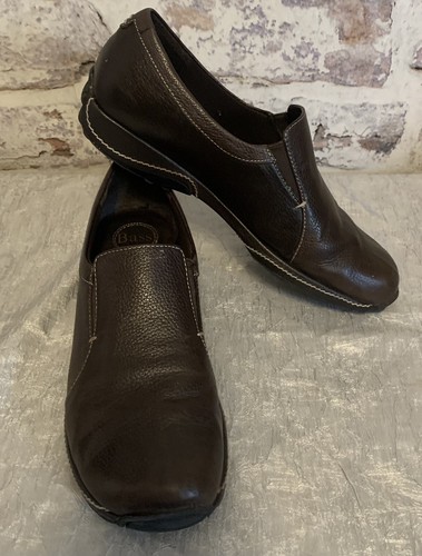 Bass darcy brown leather - , slip
