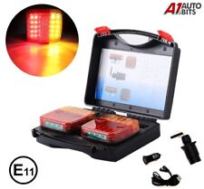 Wireless Led Magnetic Recovery Lights For Trailer Tractor Agricultural Vehicles