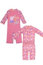 Peppa Pig Girls Pink Sunsafe