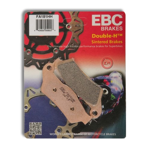 Brake pads anterior sinter ebc - anterior,