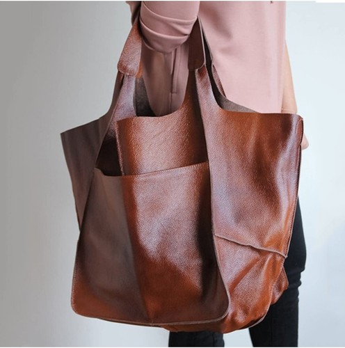 Oversized women soft - soft, leather