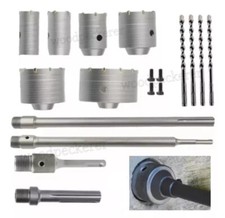 Concrete Hole Saw Kit Wall