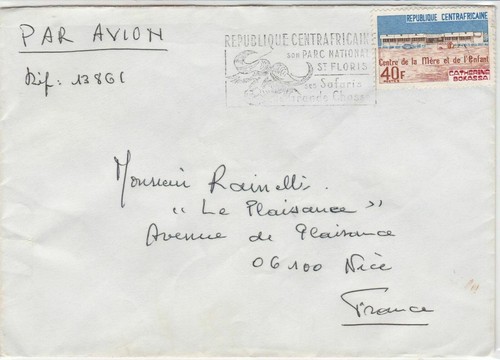Rep centrafricaine airmail - rep,