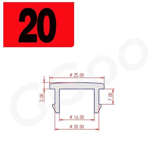 Snap hole plug round - hole,