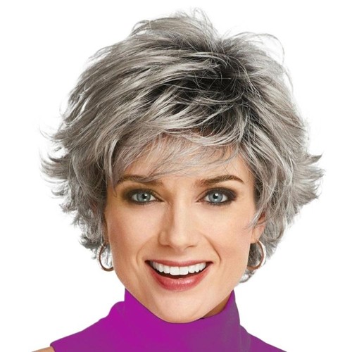 Women short bob hair synthetic - short,