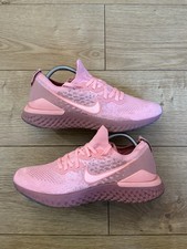 Nike Epic React Flyknit 2 Women's Size 9.5 Running Shoes Rust Pink