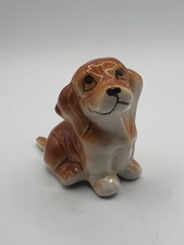 vintage dog ornament ceramic