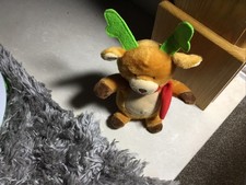 Singing Moving Reindeer Plush