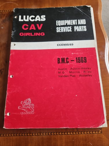 Lucas parts manual bmc - manual,