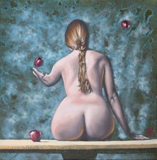 The Conjuror : original oil of